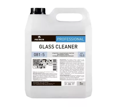 Средство для мытья стеклянных поверхностей 5л Pro-Brite GLASS CLEANER (081-5)