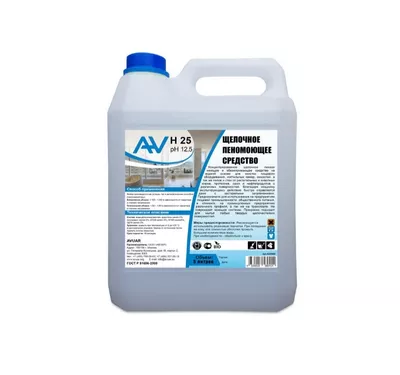 Средство универсальное моющее 5л AV H-25 индустриальный очиститель и обезжириватель на вод.основе