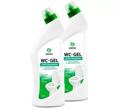 Средство для мытья сантехники 750мл GraSS WC-Gel (219175)