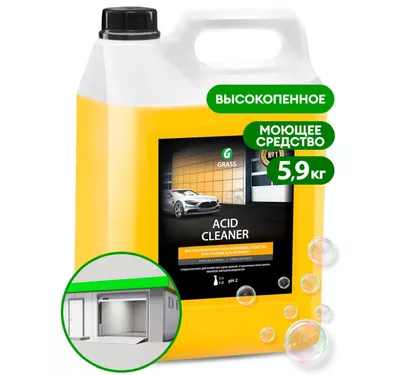 Средство чистящее 5,9кг GraSS Acid Cleaner для мытья фасадов (160101)