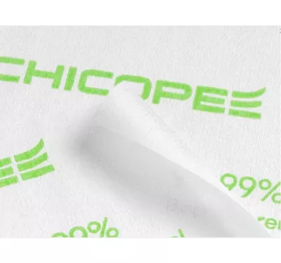 Салфетка микрофибра 34x40 см 40 шт/упак MICROFIBRE LIGHT WIPE Chicopee зеленый принт (74736)