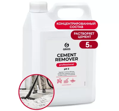Средство для очистки после ремонта 5,8 кг Grass Cement Remover (125442)
