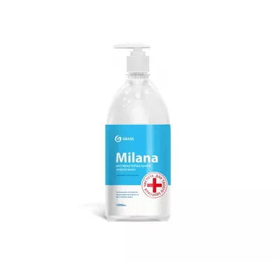 Мыло жидкое 1л Grass Milana (125435) антибактериальное