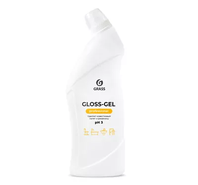 Средство для мытья сантехники 750мл GraSS Gloss-Gel Professional (125568)