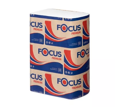Полотенце бумажное Zслож 2сл 200л/упак Focus (5041537/5069956)